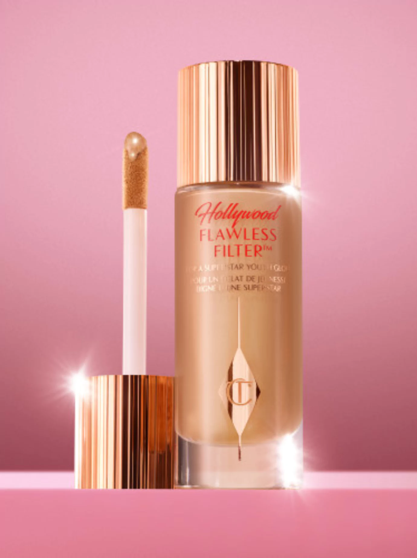 How To Make Foundation Dewy Using Hollywood Flawless Filter