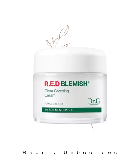 Dr g red blemish clearing soothing cream