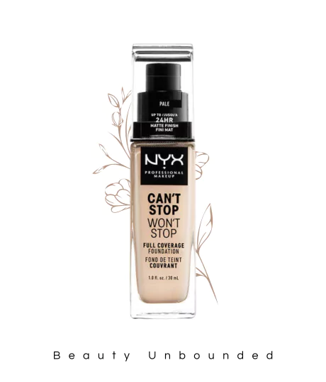 Nyx can't stop won't stop foundation