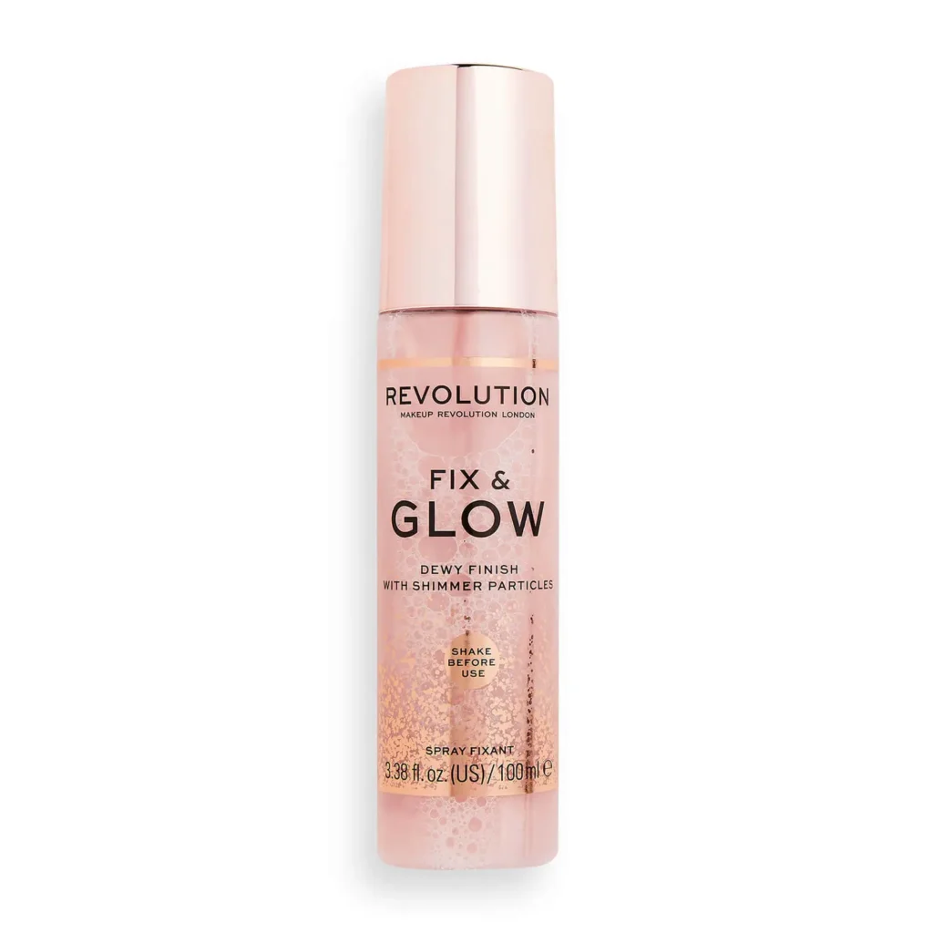 Makeup revolution fix and glow setting spray