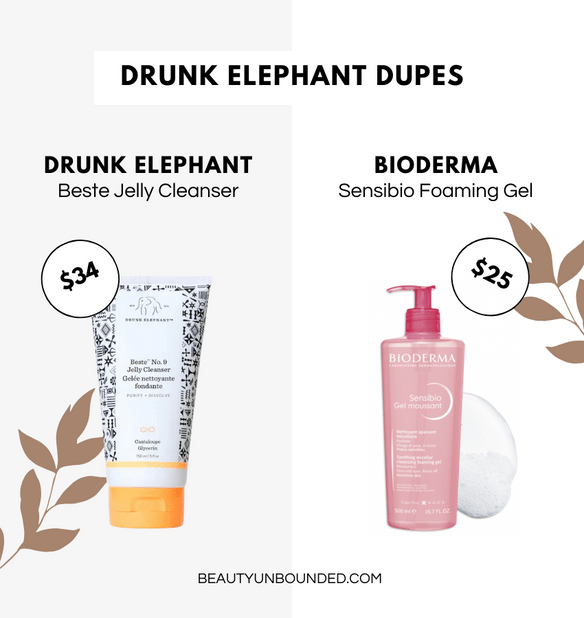 Drunk Elephant Beste no 9 Jelly cleanser Dupe