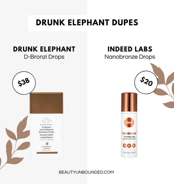 Drunk Elephant Bronzing Drops Dupe