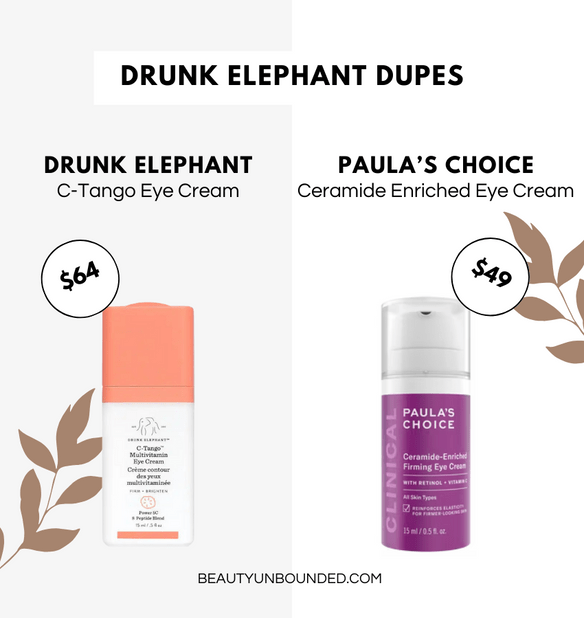 Drunk Elephant C-tango Multivitamin Eye Cream Dupe