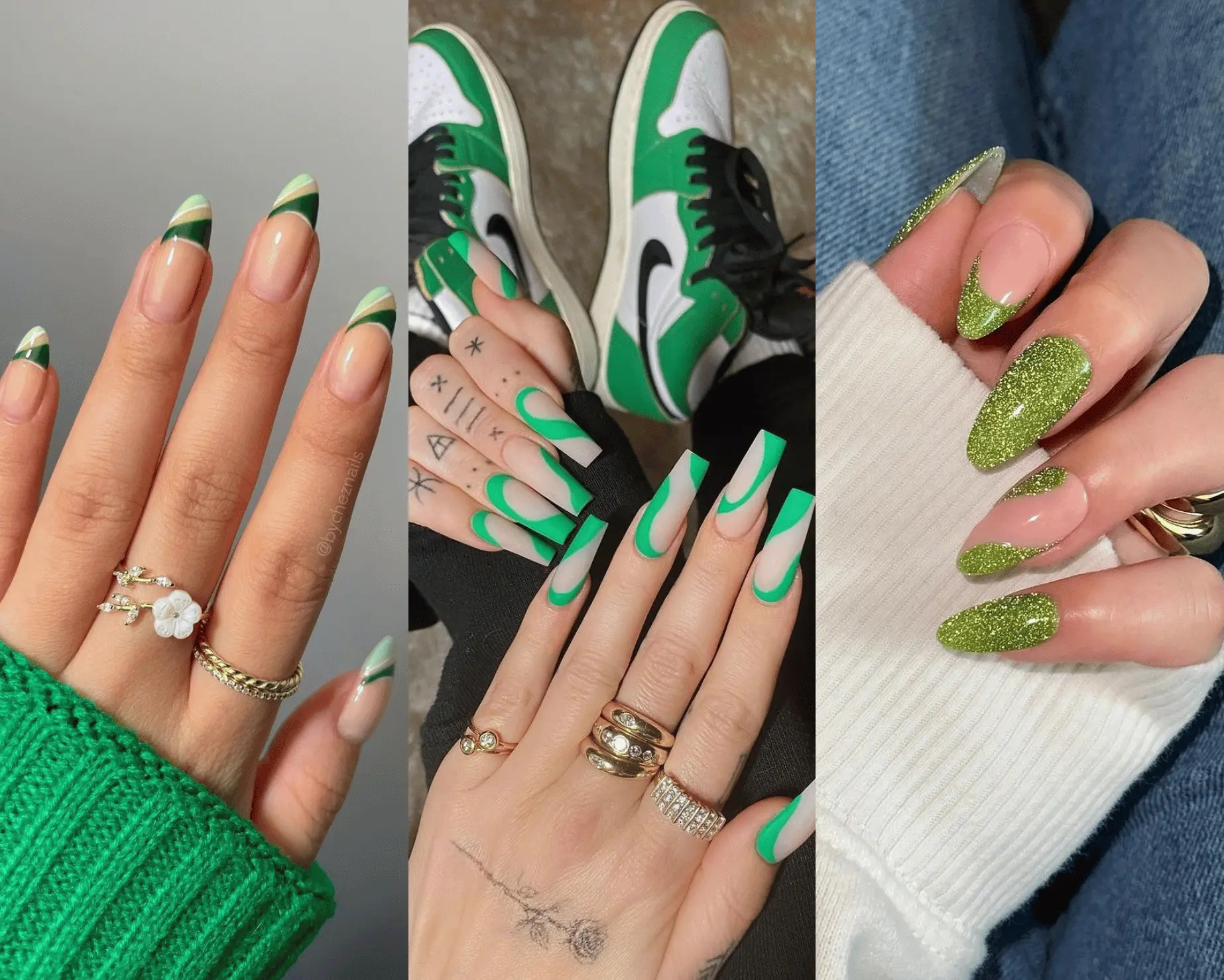 Simple St. Patrick's Day Nails
