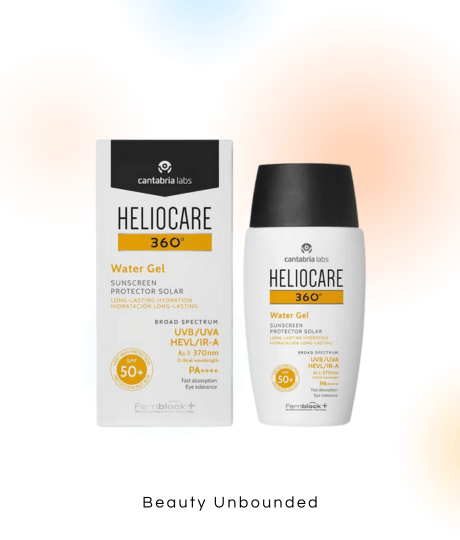Helio 360 water gel sunscreen