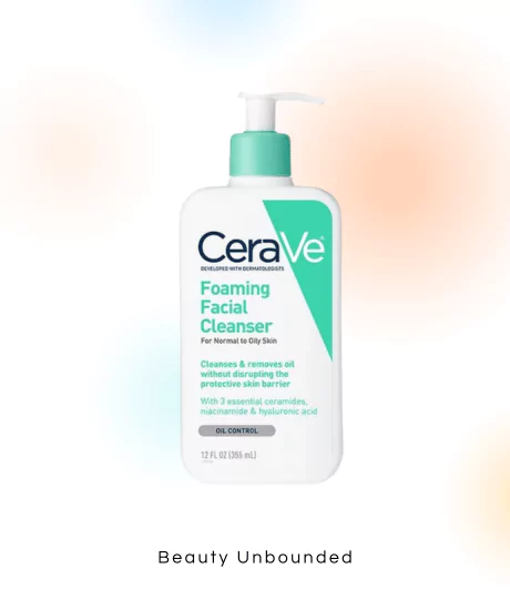 cerave foaming facial cleanser